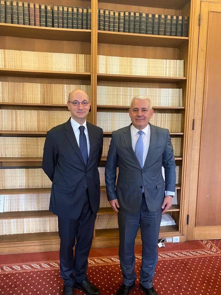 Minister of Internal Affairs, Xhelal Sveçla, is paying an official visit to France